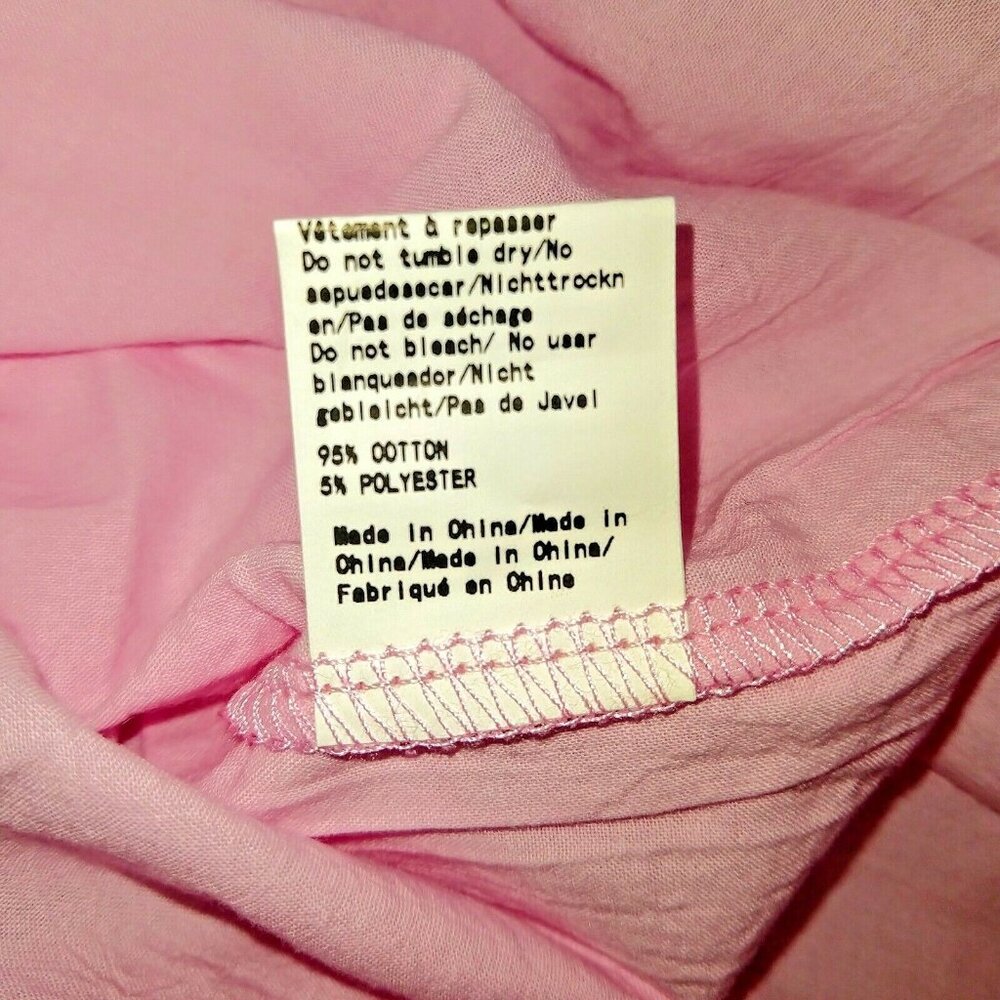 Ekouaer Women's Nightgown Sleep Shirt Pink Black Size Large Loungewear Sleepwear - Picture 6 of 7